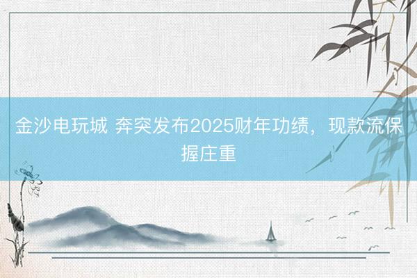 金沙电玩城 奔突发布2025财年功绩,现款流保握庄重